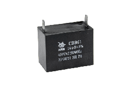 Конденсатор CBB61 16 мкФ, 450 В, Jyul (прямокутний, клеми)