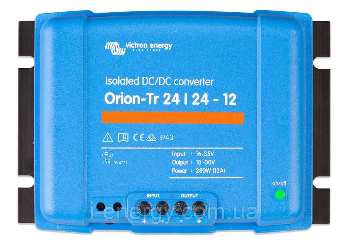 Конвертор Orion-Tr 24/24-12A (280W) Isolated ORI242428110 Victron Energy 24-24В 12А 280Вт