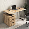 Стіл комп'ютерний письмовий у стилі лофт із тумбою на 3 шухляди II FMX-3, фото 8