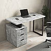 Стіл комп'ютерний письмовий у стилі лофт із тумбою на 3 шухляди II FMX-3, фото 10