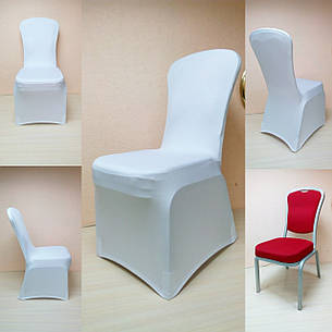 Стрейч Чохол на Стілець з Щільної еластичної тканини Спандекс, фото 1