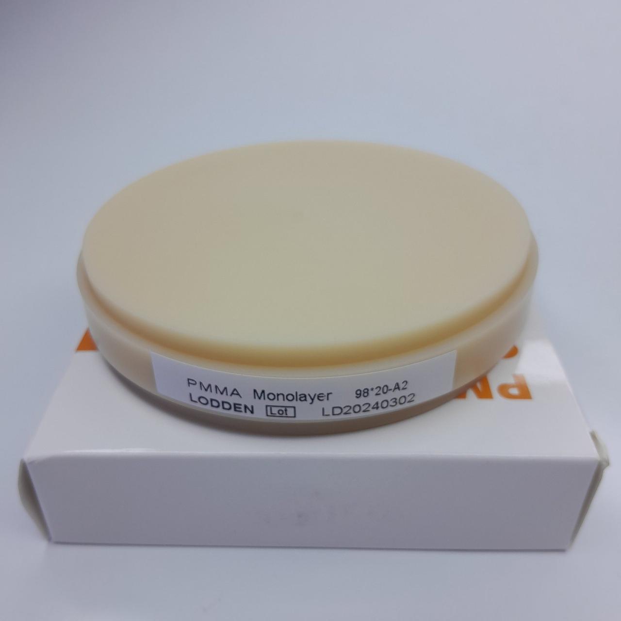 CAD/CAM Віск, воскова заготівля бежева 98 mm*16 mm