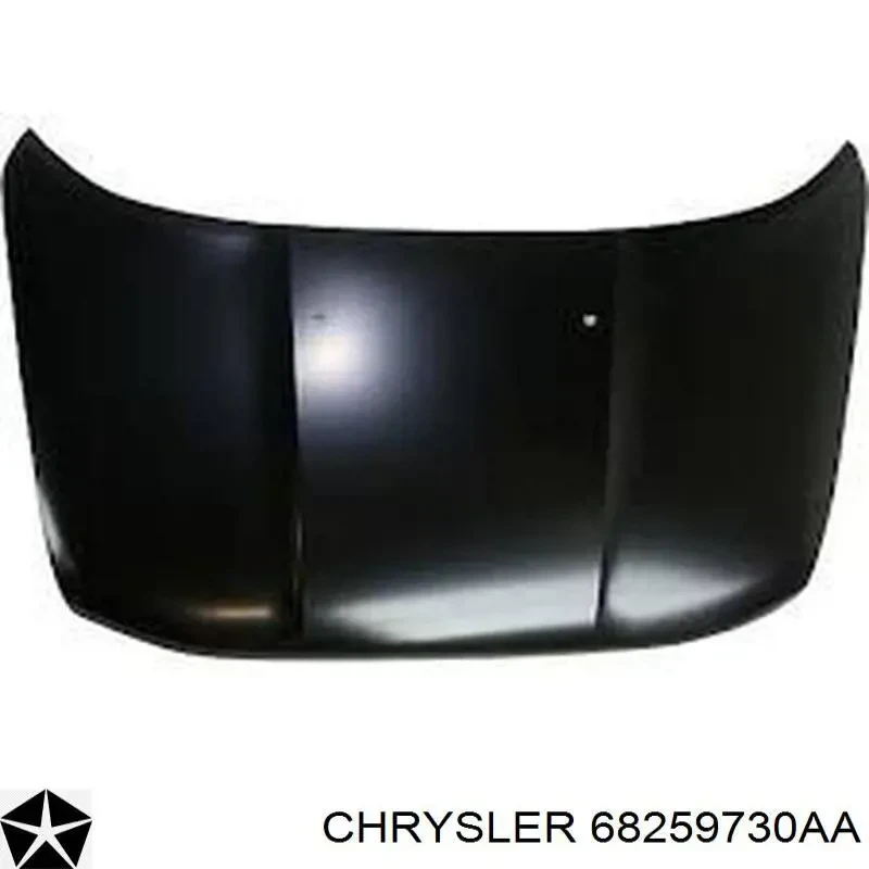 Капот Jeep Renegade 14-19, 19- (Тайвань) сталь 68259730AA