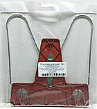 Підстава для книг та підручників металева з пластиковою основою / "Irbis" №1 / Бордова, фото 3