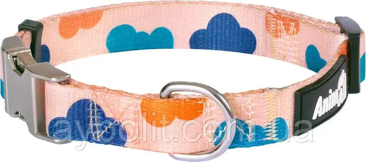Нашийник AnimAll HL-C-T001A L-6 2.5x40-65 см Рожевий (9203) (2000981199203)