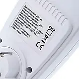 Ватметр Intertek cat 2 (CATII) побутовий, цифровий вимірювач потужності, портативний лічильник електроенергії, фото 5