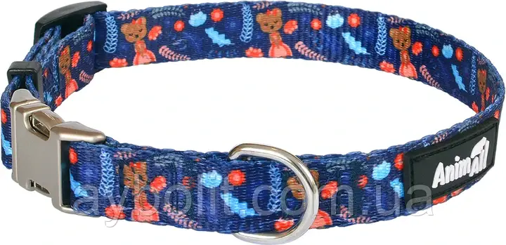 Нашийник AnimAll HL-C-T001A S-4 1.5x28-40 см Синій (9067) (2000981199067)