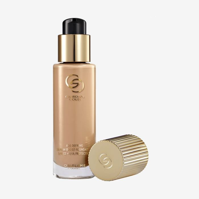 Антивікова тональна основа з пребіотичною сироваткою Giordani Gold 42241