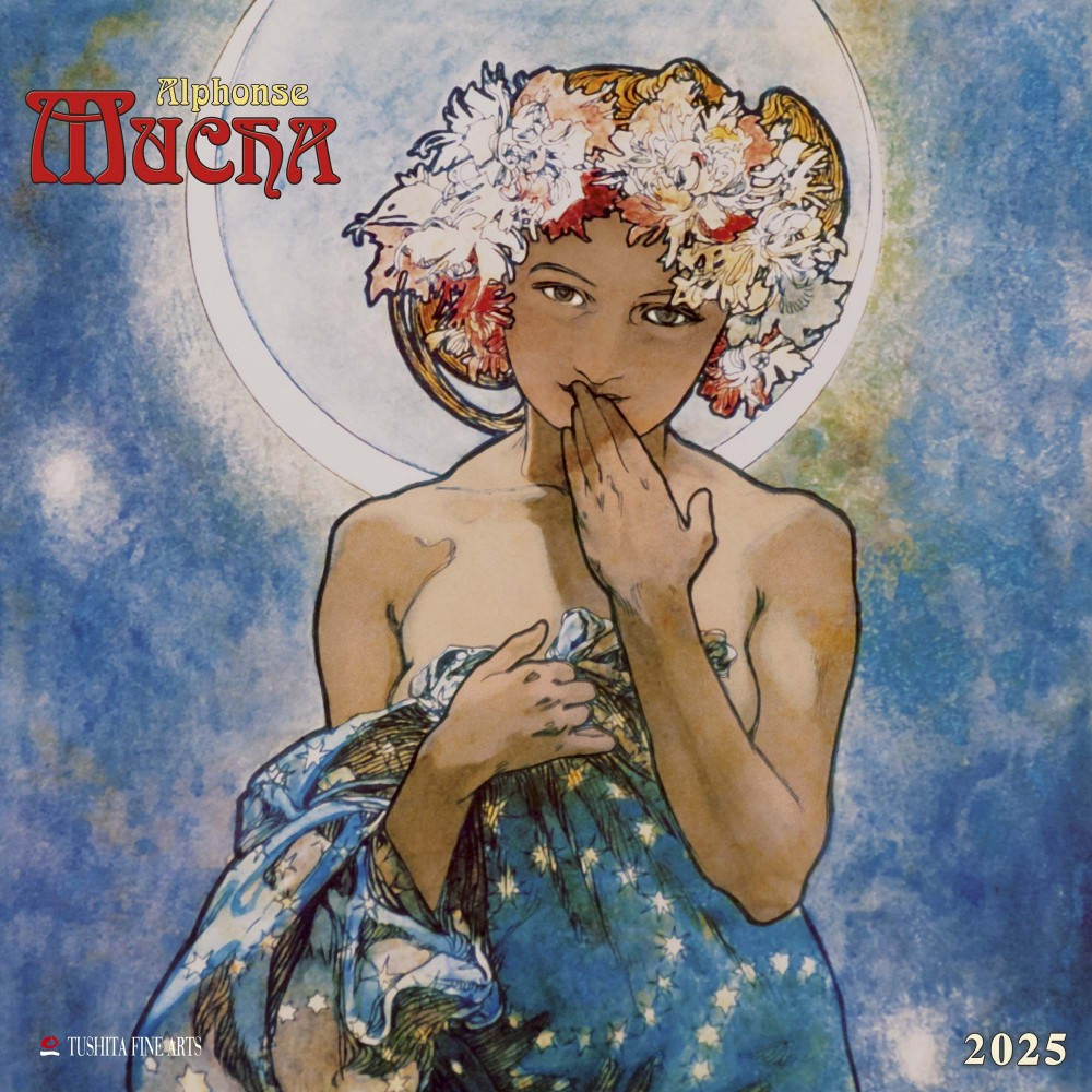 Настінний календар 2025 рік. Alphonse Mucha 2025