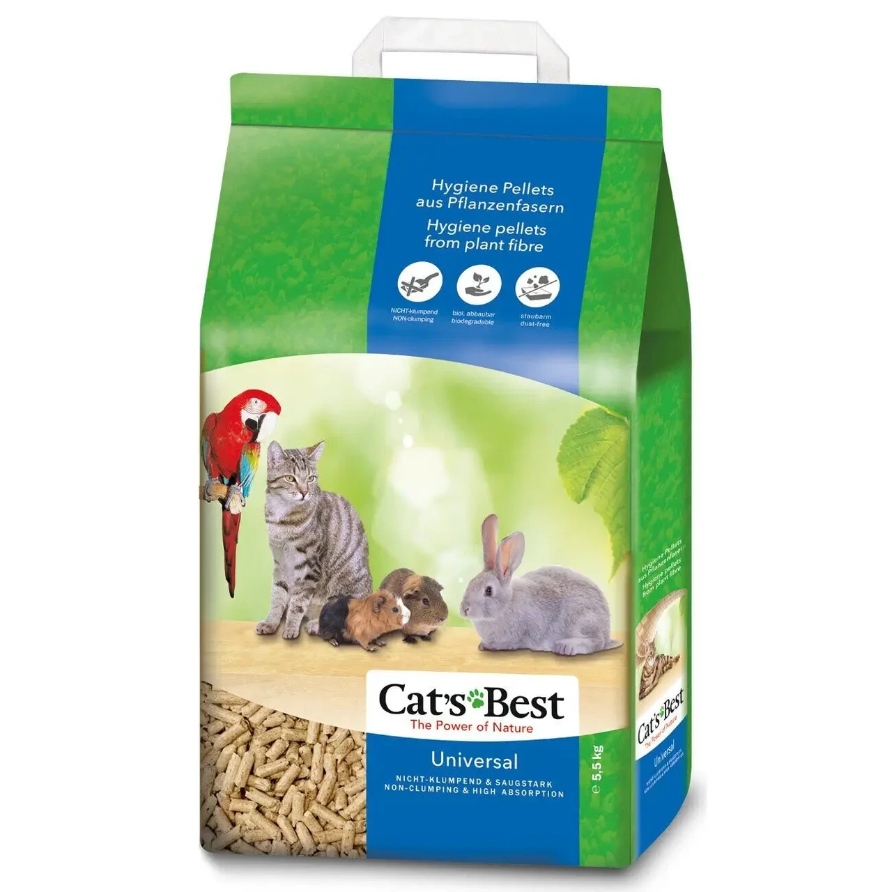 Cat's Best Universal 10л / 5,5кг наповнювач деревинний