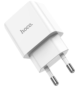 Блок живлення зарядний пристрій для телефона смартфона Hoco C106A (USB/10.5W/2.1A)