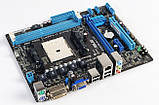 Материнська плата FM2 AMD A55 GM 2*DDR3 ASUS F2A55-M LK2 mATX б/у, фото 3