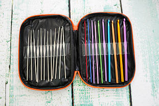 Гачки для в'язання в наборі (22 шт.)