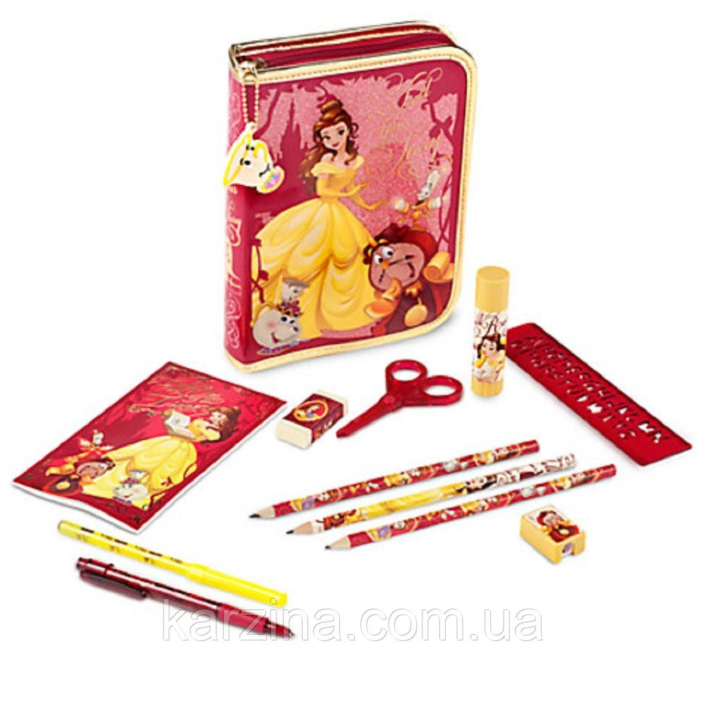 Пенал Disney Belle Belle Zip-Up Stationery Kit