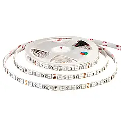 LED стрічка MTK electro SMD5050 60шт/м 14.4W/м IP20 12V RGB 1015428