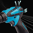 Шуруповерт акумуляторний 12V з набором інструментів + 2 акумулятори / Дриль-шуруповерт з набором біт і свердел, фото 7