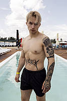 Шорти пляжні чоловічі Intruder чорні (1590408402)