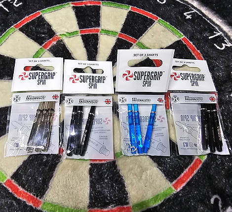 Дартс хвостовики для дротиків Spin 360° Harrows Англія, фото 4