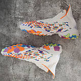 Сороконіжки Adidas Predator FREAK + TF/адідас предатор/ футбольне взуття, фото 3