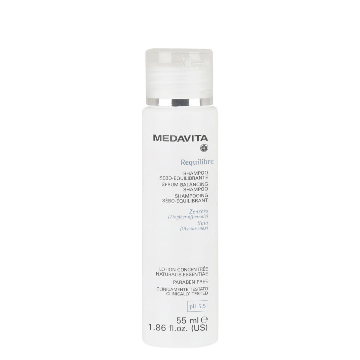 Шампунь себорегулюючий для частого використання Medavita REQUILIBRE Shampoo Sebo-Equilibrante
