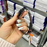 Жіночий прямокутний чорний класичний наручний годинник Skmei 1400BK Black з металевим браслетом, фото 8