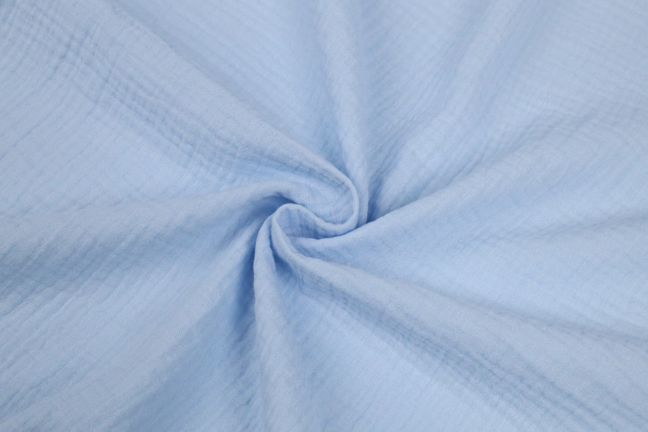 Муслін жатка Небесно-блакитний 135 см