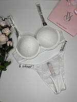 Комплект Victoria's Secret 18870 білий kk056