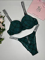 Комплект Victoria's Secret 18870 зелений kk059