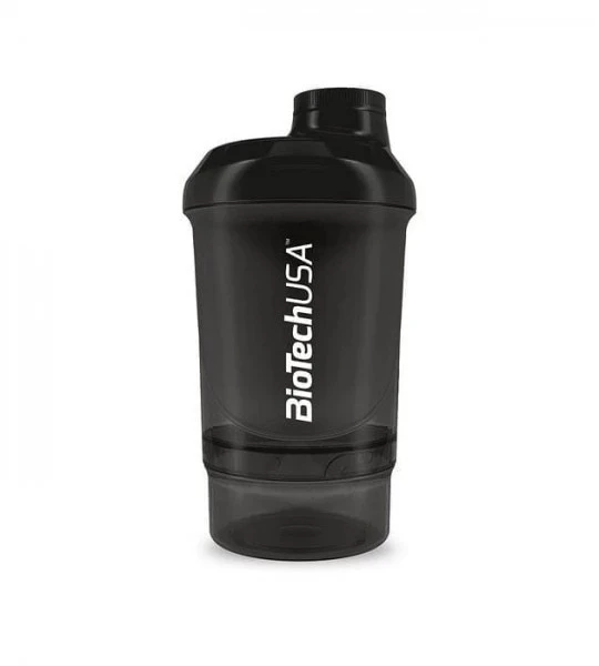 Шейкер BioTech Wave+ Nano shaker 300+150ml Black-smoked