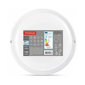 LED світильник IP65 круглий TITANUM 20W 6500K TL-BHR-206