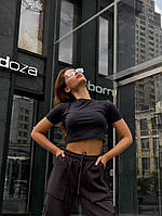 Кроп-топ Reload - Neat, чорний