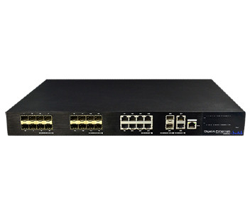 24-портовий Ethernet/Fiber гібридний комутатор UTEPO UTP7524GE-16GF8GT