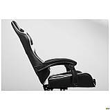 Гральне ігрове крісло VR Racer Dexter Djaks Чорно-білий, ТМ Амф, фото 6