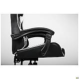 Гральне ігрове крісло VR Racer Dexter Djaks Чорно-білий, ТМ Амф, фото 9