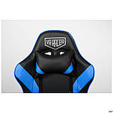 Гральне геймерське крісло VR Racer Dexter Djaks Чорно-синій, ТМ Амф, фото 8