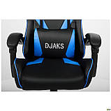 Гральне геймерське крісло VR Racer Dexter Djaks Чорно-синій, ТМ Амф, фото 9