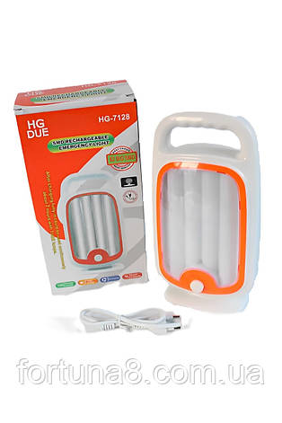 Акумуляторний ліхтар HG-7128 2800mAh, фото 1
