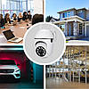 Вулична IP камера NJ PRO + Подарунок ДБЖ для камери BBU15-DT / Поворотна WIFI камера спостереження, фото 6