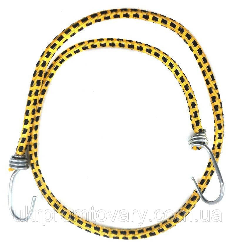 Гумка багажна для вантажу Дилонг 1.5 м х 8 мм із гачками купити в Києві, надсилання