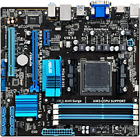Материнська плата AM3+ AMD 760 GM 4*DDR3 Asus M5A78L-M PLUS/USB3 mATX б/у