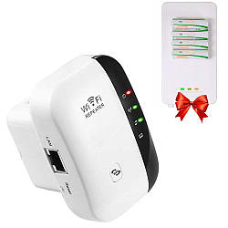 Підсилювач WI-FI LV-WR31-36 + Подарунок Міні UPS BBU15-DT / Ретранслятор для роутера / Бездротовий ретранслятор