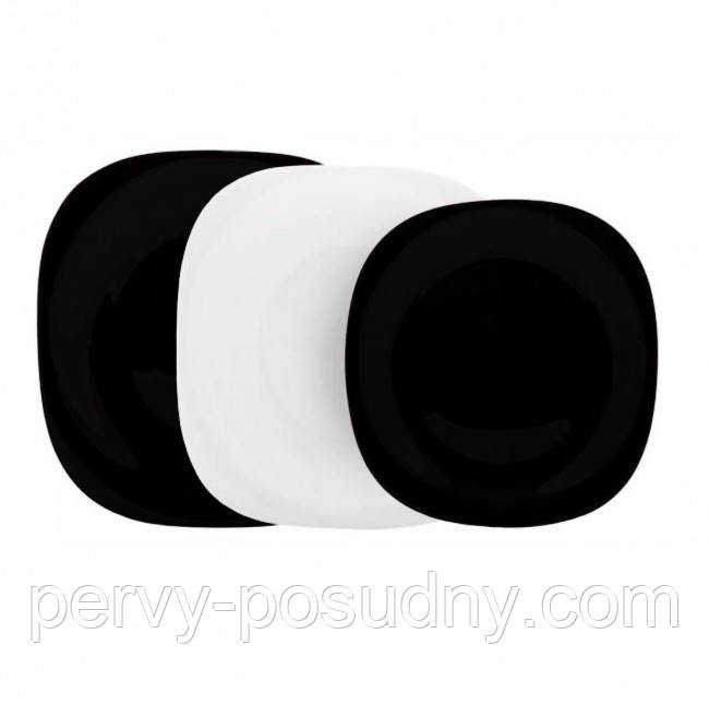 Столовий сервіз Carine Black&White 18 предметів Luminarc (чорно-білий) N1479, фото 1