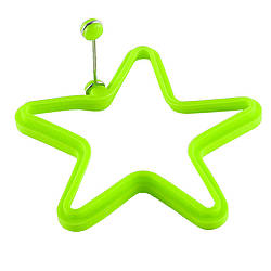 Форма для яєчні Зірочка Bakery 13,4х1,1 см 1 шт. Салатовий