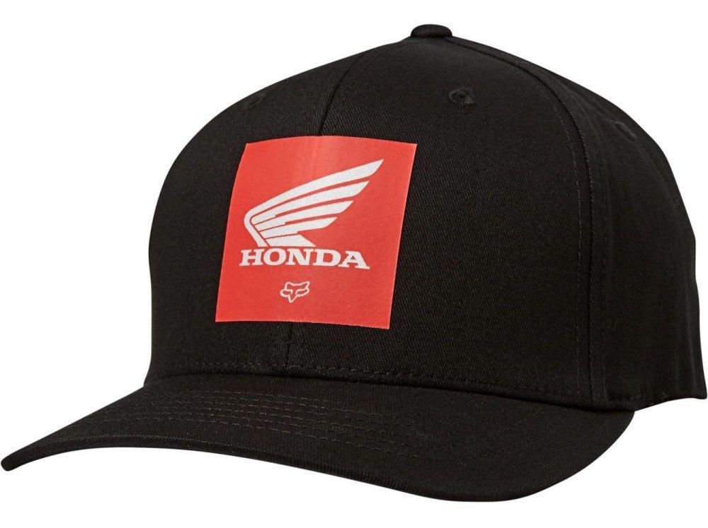 Кепка FOX HONDA FLEXFIT HAT [Black], S/M