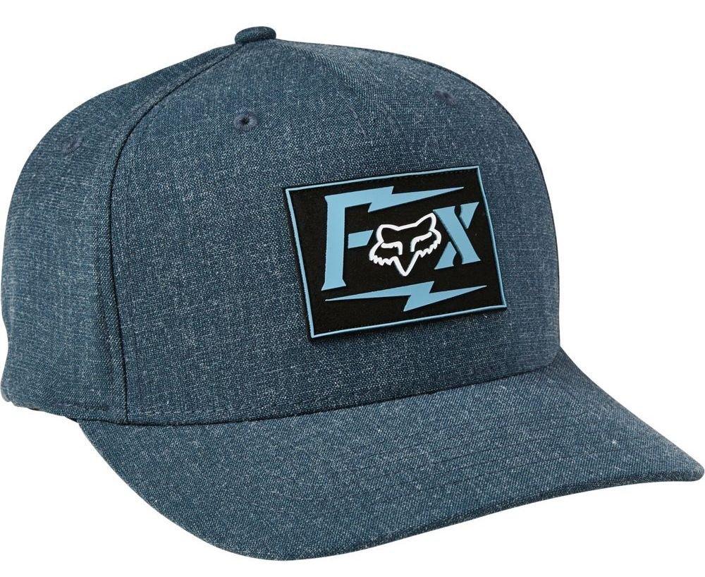 Кепка FOX PUSHIN DIRT FLEXFIT HAT [Dark Indigo], L/XL