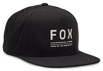 Кепка FOX NON STOP TECH SNAPBACK HAT [Black], One Size