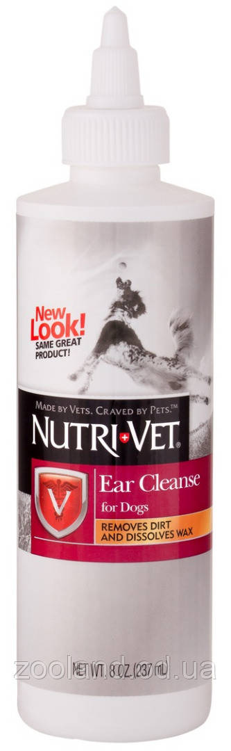 029459 Nutri-Vet Ear Cleanse Вушні краплі для собак, 118 мл