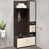 Передпокій із дзеркалом Рів'єра Дуб сонома (90х38х200) Еверест, фото 4