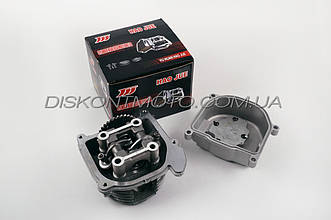 Головка циліндра на китайський скутер 4T GY6 50 139QMB (у зборі) + кришка JH