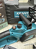 Акумуляторна пила 12 дюймів Krafftec Німеччина [52V 6Ah / 2500 Вт / 2 акумулятори] з автоматичним мастилом, фото 5